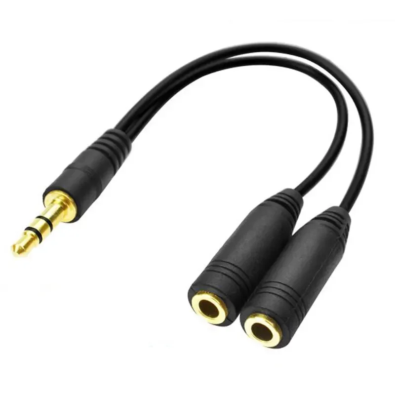 Earphone Splitter Jack - Headphone Splitter, 3.5mm Extension Cable Audio