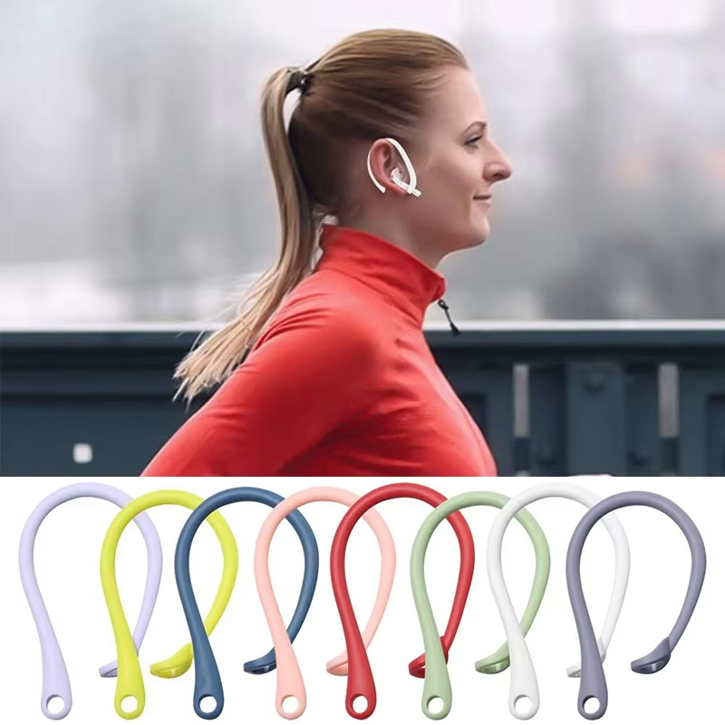 Sports Earphone Hook - 1 Pair Silicone Anti-lost Silicone Ear