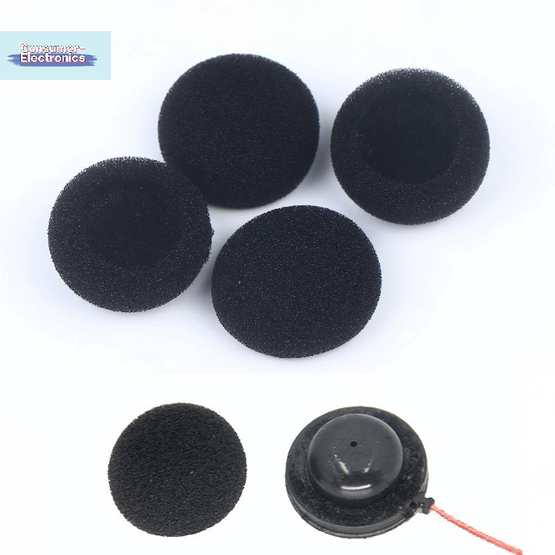 Wired Earphone Mic - 【Helmet Earphone Soft Cable Microphone Sponge