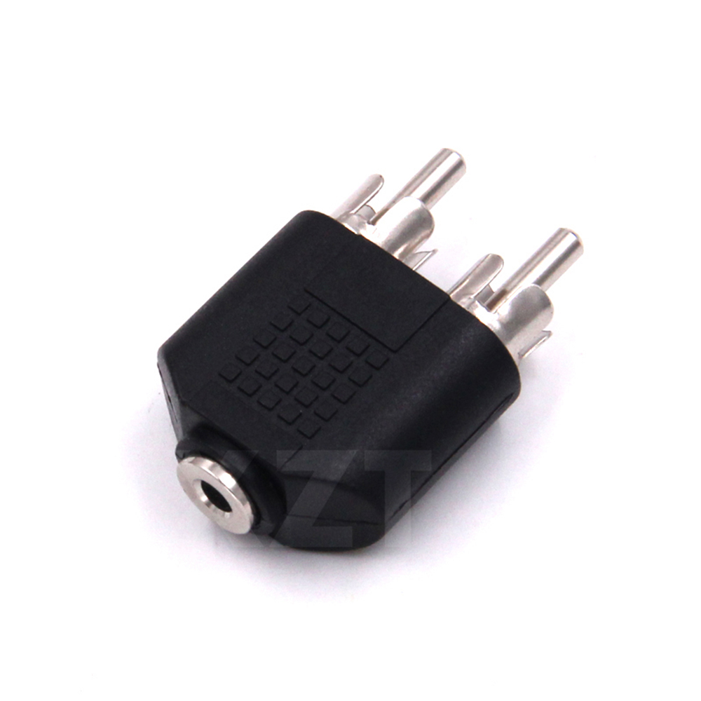 Earphone Splitter Jack - 3.5mm Stereo Male To 2 RCA