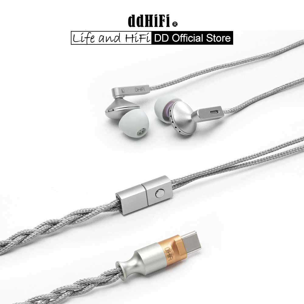 Usb C Earphone - DD ddHiFi E13P (Memory) Semi-In-Ear Planar