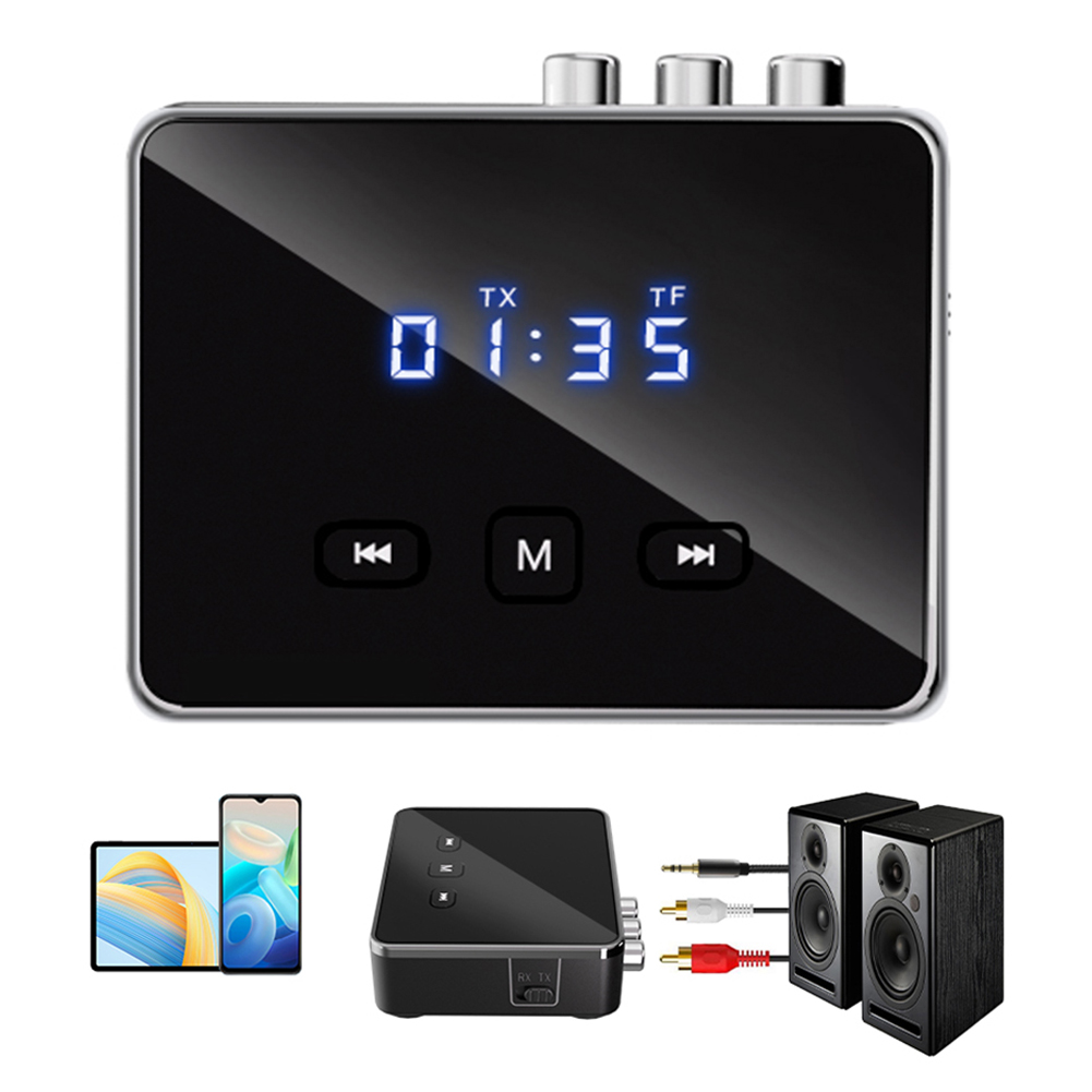 Bluetooth Adapter Receiver - BT 5.4 Receiver Transmitter AUX 3.5mm