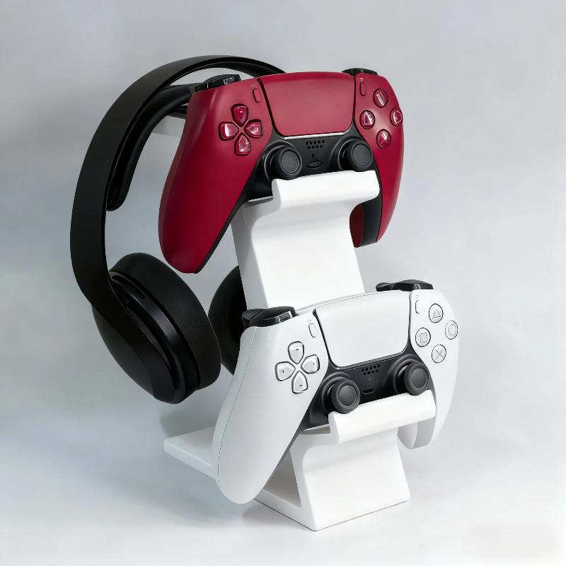 Headphone Stand Desk - ●3-in-1 Controller Stand For Desk With