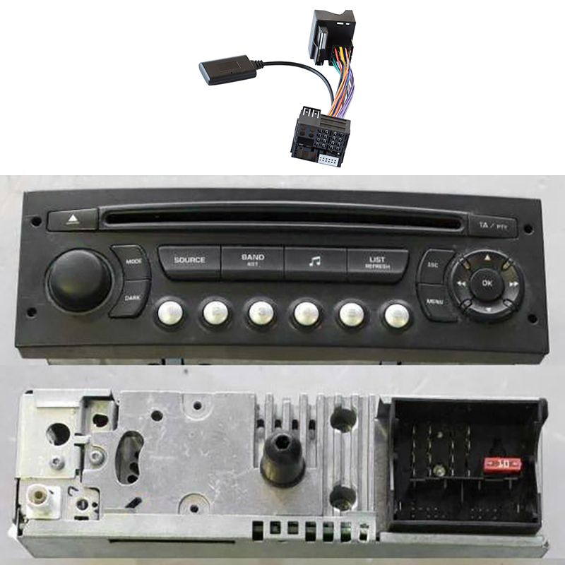 Bluetooth Adapter Receiver - Car Audio Bluetooth 5.0 Receiver Aux