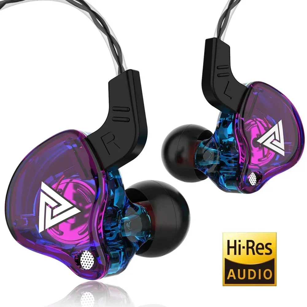 Wired Earphone Mic - NEW QKZ AK6 Copper Driver HiFi