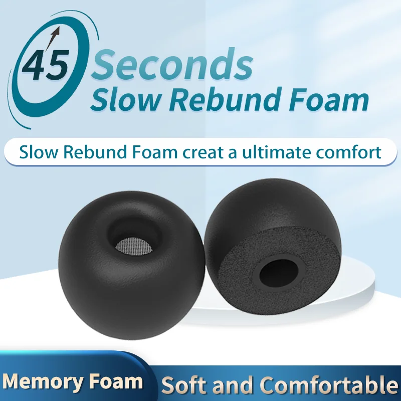 Earphone Foam Tip - Soft Memory Foam Earphone Tip Noise