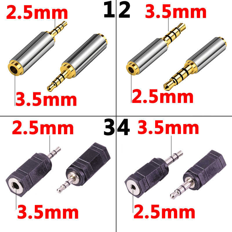 Cable Extension 3.5 - Jack 3.5 mm to 2.5 mm