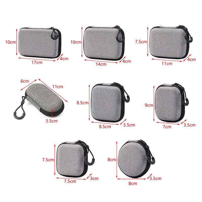 Headphone Case Hard - NEW Portable Shockproof Headphone Case Earphone