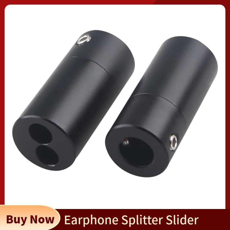 Audio Splitter Y - Earphone Splitter Slider DIY RCA Connector