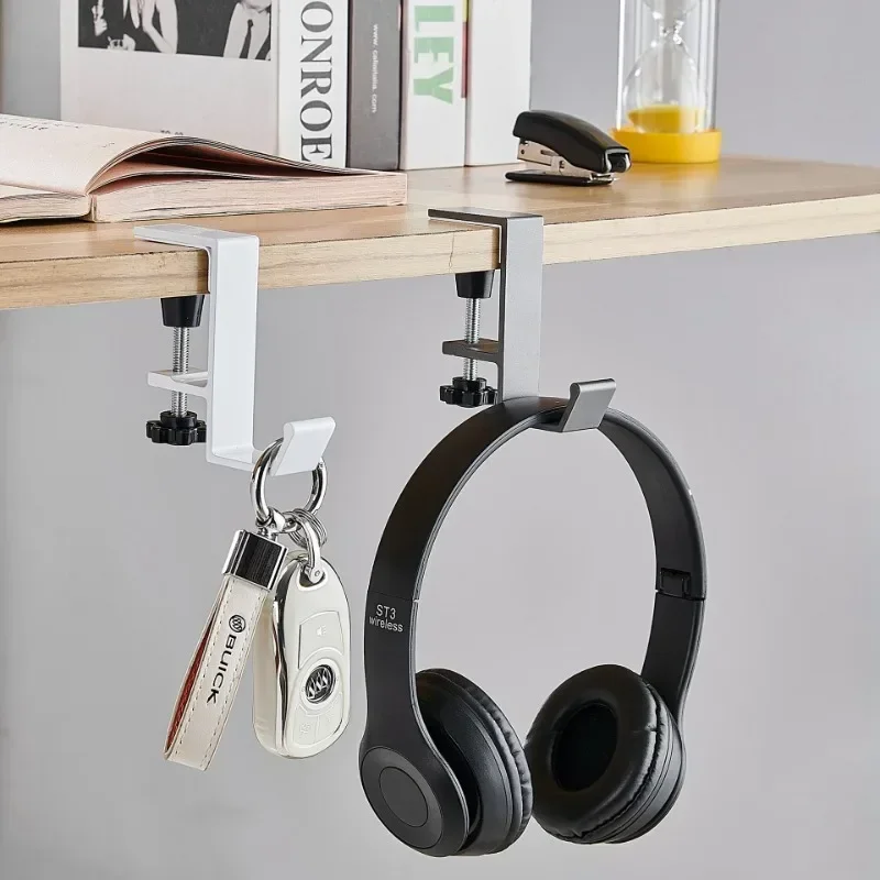 1/2pc Adjustable Desk Edge Hoo - Headphone Stand Desk ulasan dan harga