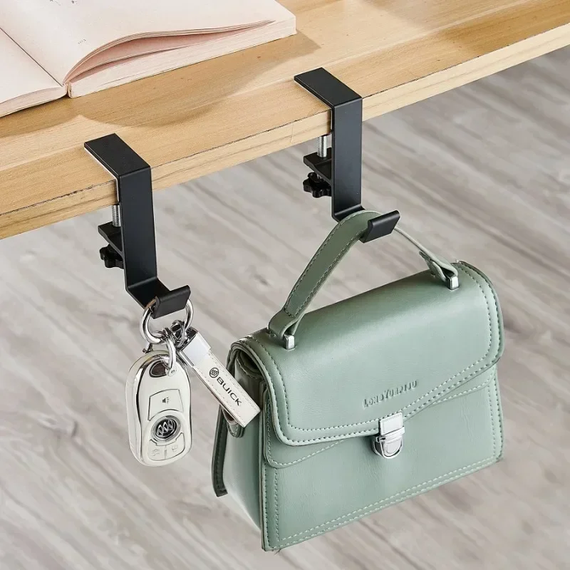1/2pc Adjustable Desk Edge Hoo - Headphone Stand Desk ulasan dan harga
