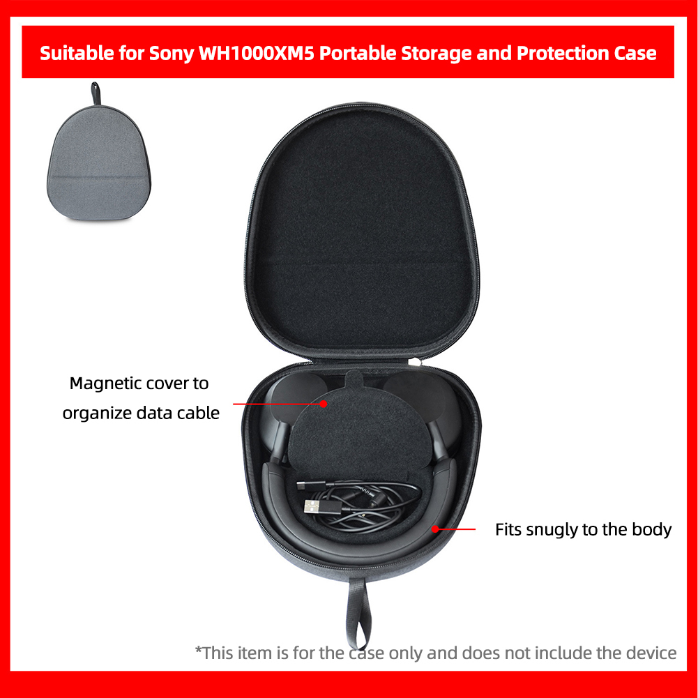 Hard Carrying Case Shockproof  - Headphone Case Hard ulasan dan harga