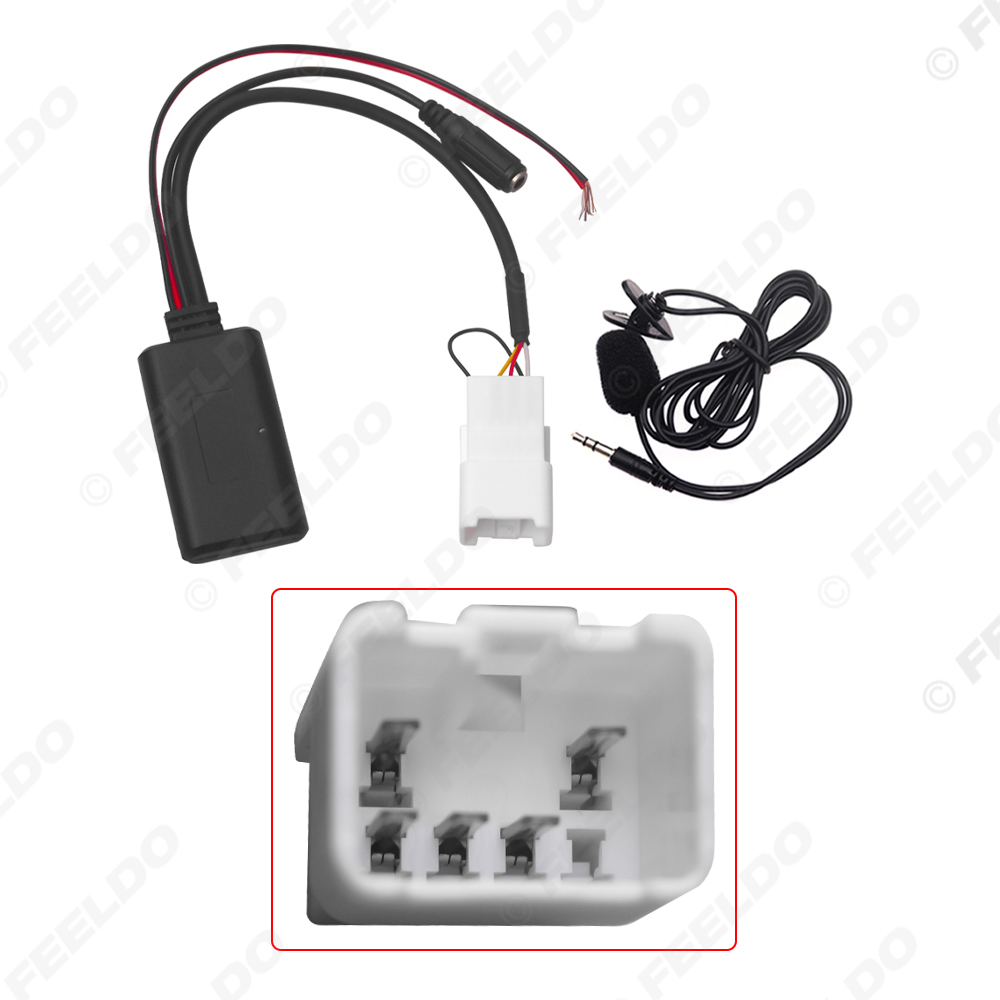 FEELDO 1PC Car 5Pin Wireless B - Bluetooth Adapter Receiver ulasan dan harga