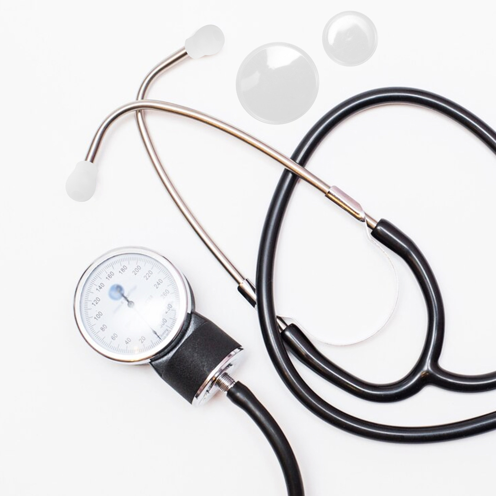 1Set Stethoscope Earbuds Silic - Silicone Ear Tip Replacement ulasan dan harga