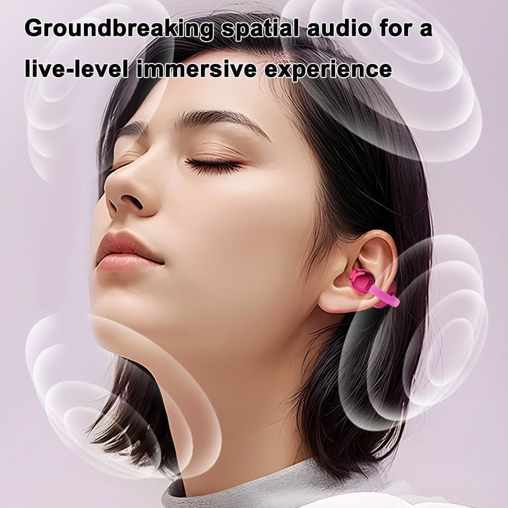 Open Ear Wireless Bluetooth Ea - Bluetooth Headset On Ear ulasan dan harga