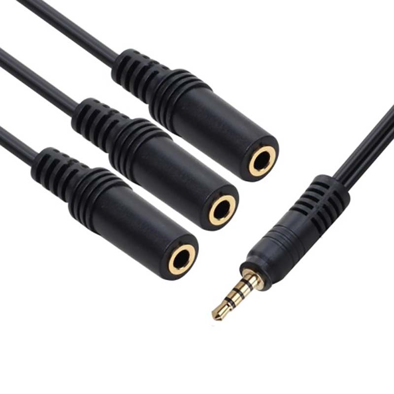 ⭐ 3.5mm 1 Male to 3 Female 3 W - Earphone Splitter Jack ulasan dan harga