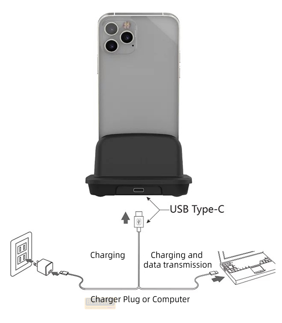 Wireless Charging Stand 120W U - Usb C Earphone ulasan dan harga