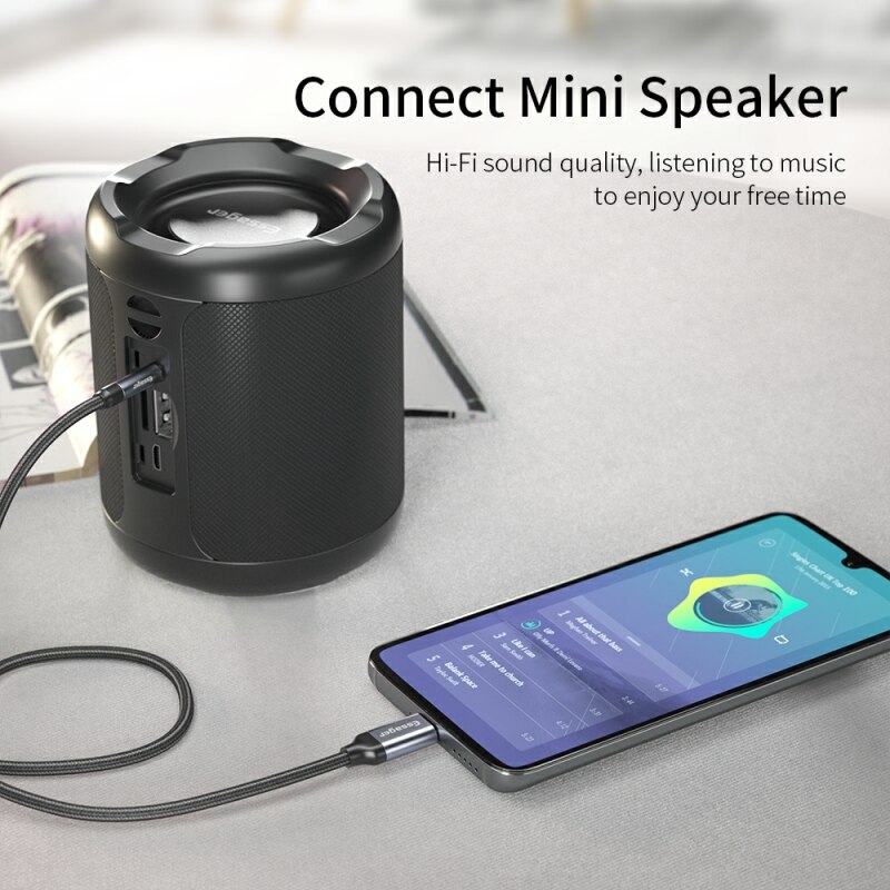 Essager Usb C To 3.5mm Aux Jac - Earphone Splitter Jack ulasan dan harga