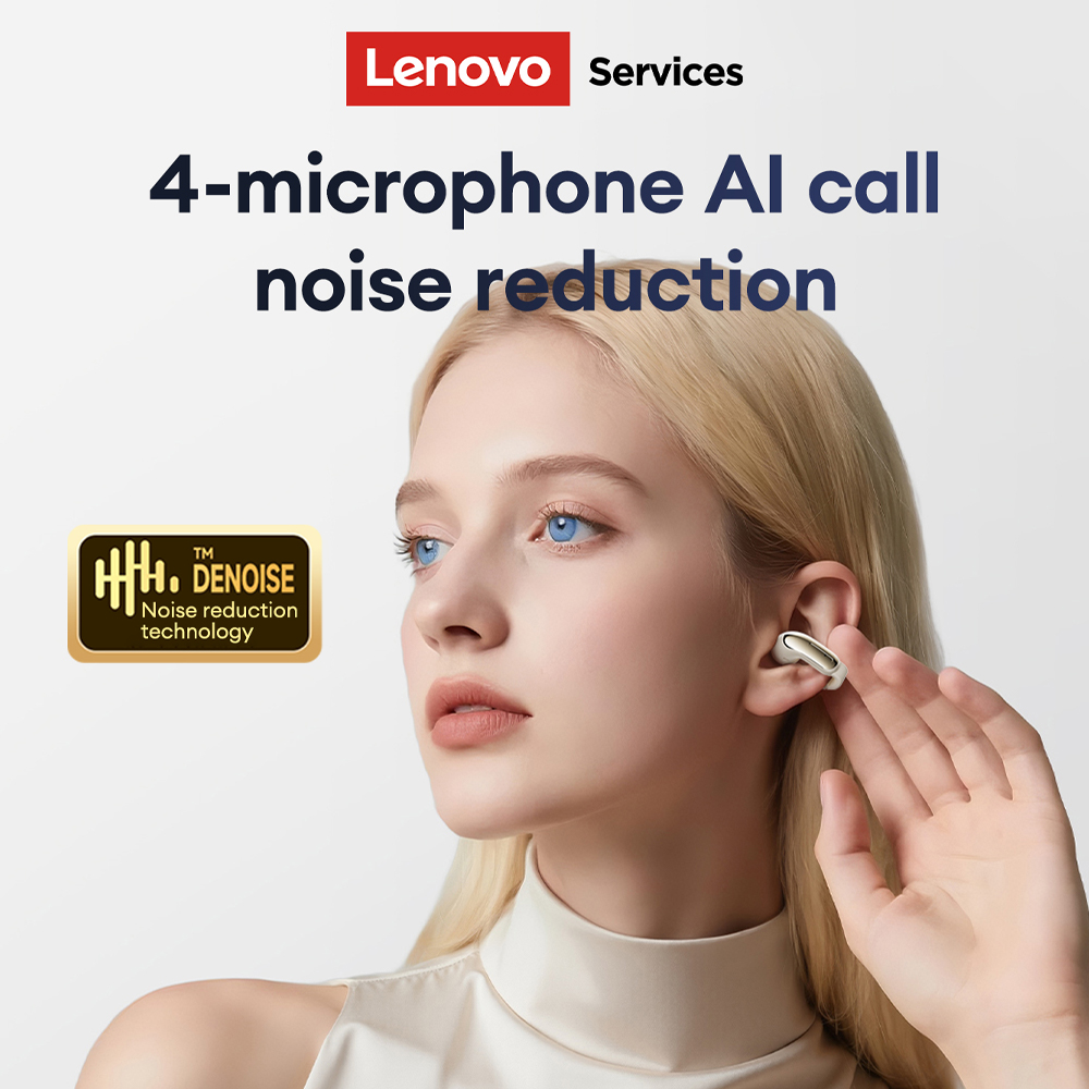 Lenovo LES-108 Bone Conduction - Wired Earphone Mic ulasan dan harga