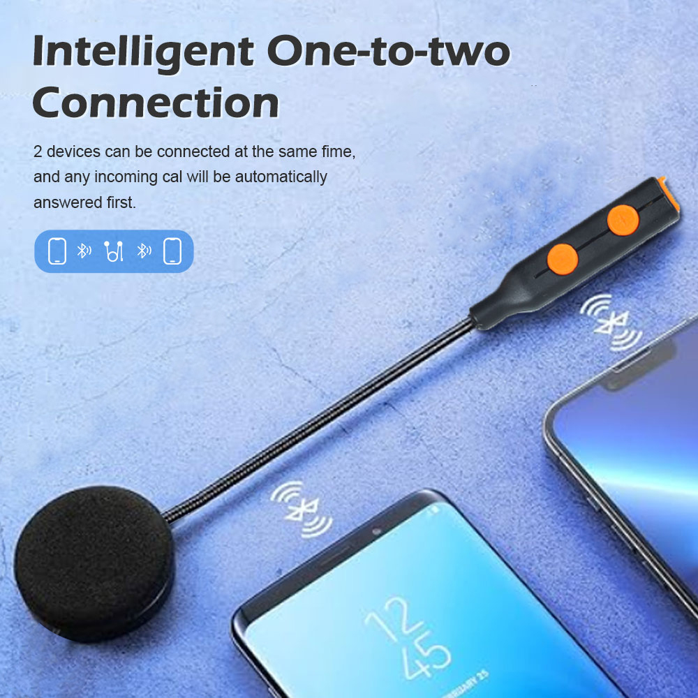 Kihous Single Ear Motorcycle H - Bluetooth Headset On Ear ulasan dan harga