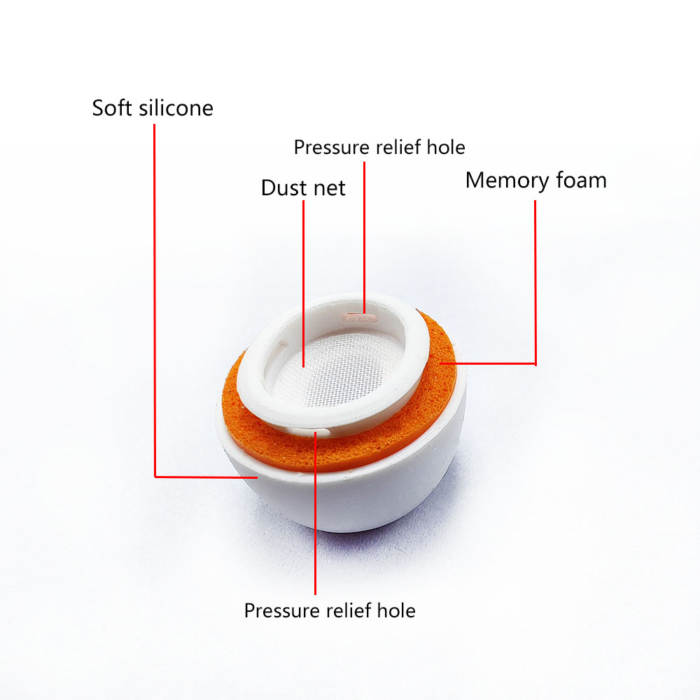 Memory Foam Ear Tips For AirPo - Earphone Foam Tip ulasan dan harga