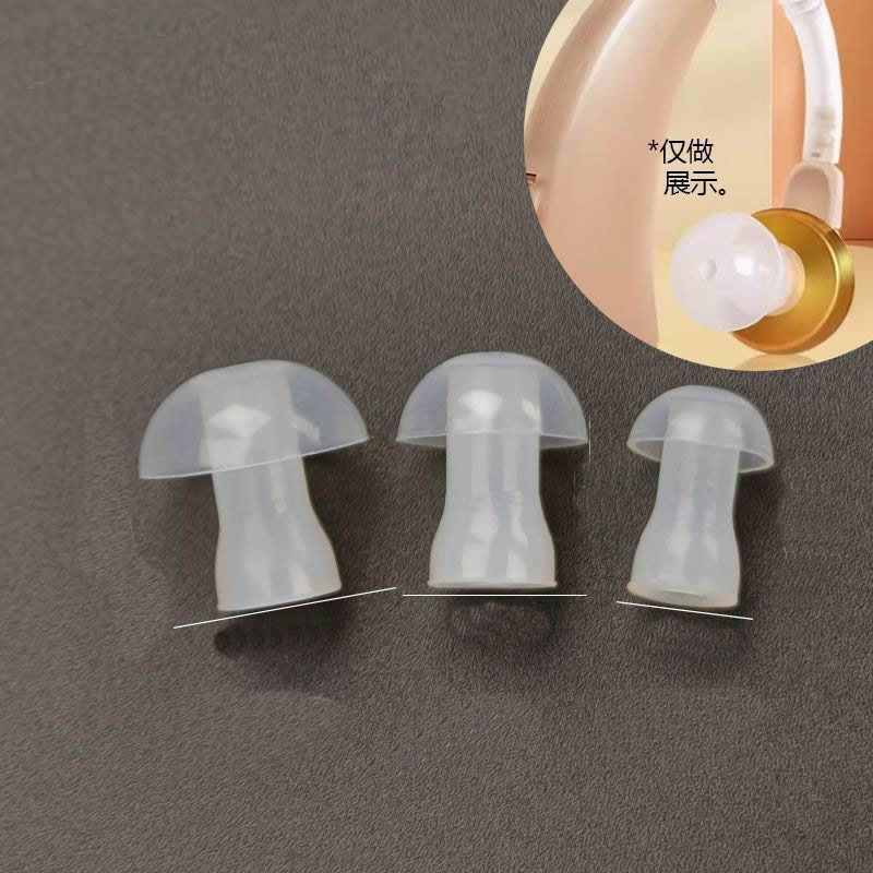 100pcs Ear Cap Cushion for Hea - Silicone Ear Tip Replacement ulasan dan harga