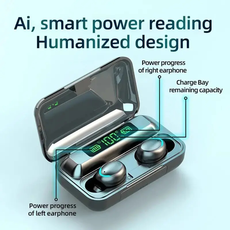 Lenovo F9 Bluetooth Wireless H - Earbuds Charging Case ulasan dan harga