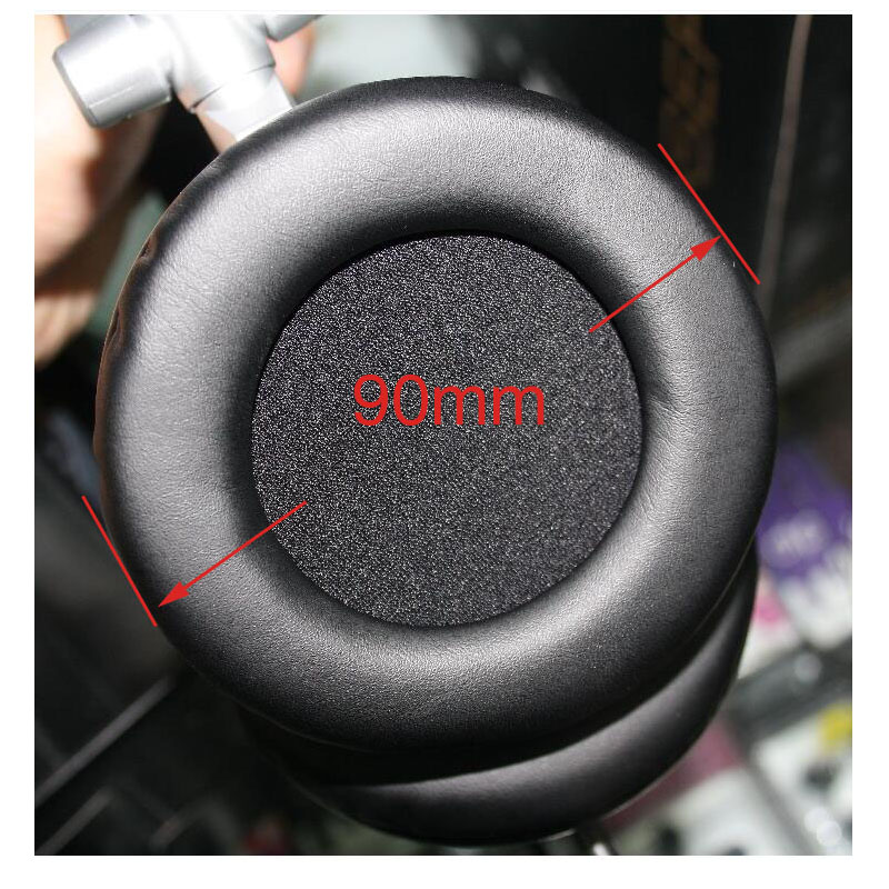2pcs/pair 90mm Leather Earphon - Earphone Foam Tip ulasan dan harga