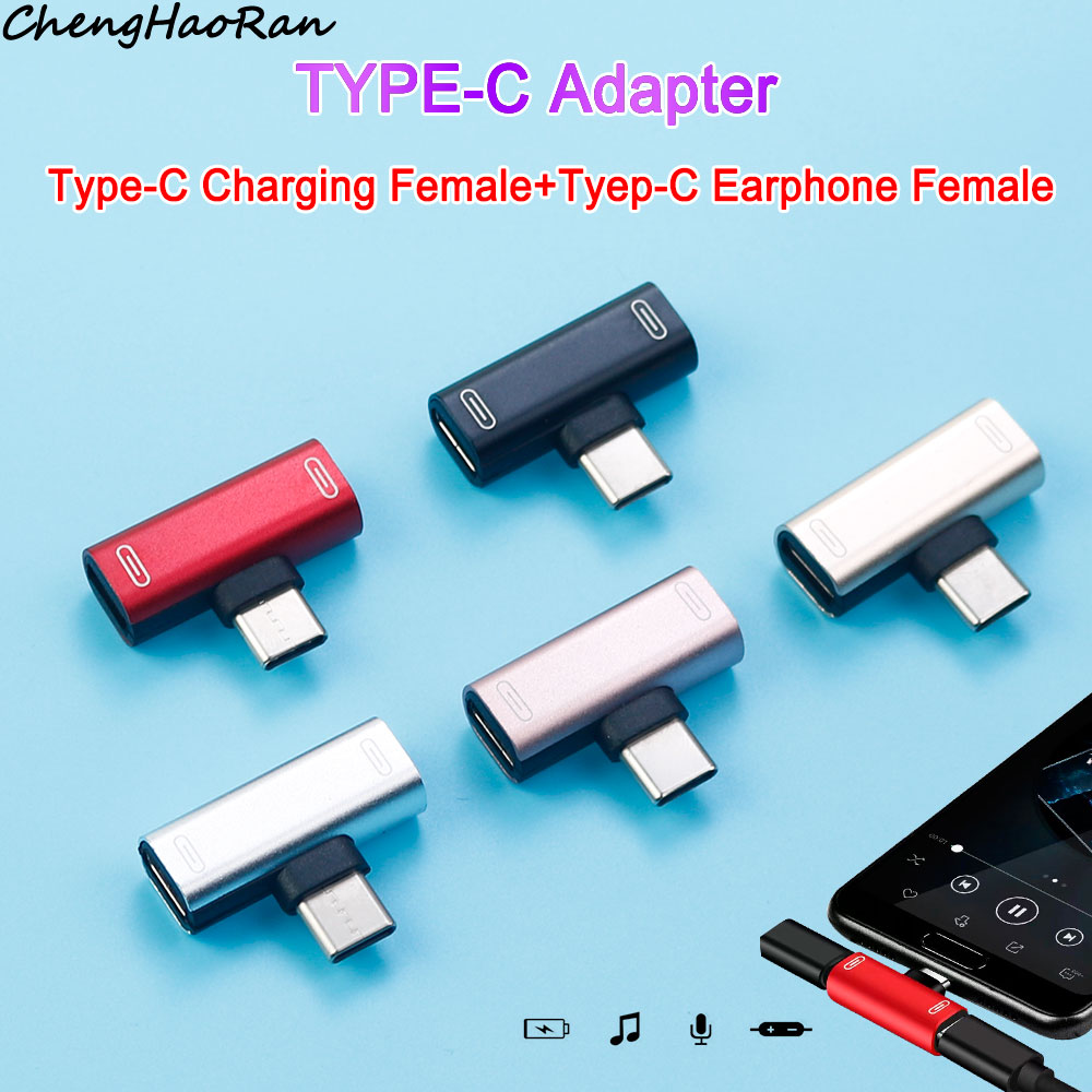 1/2 pcs 3 In 1 USB C To Type-C - Usb C Earphone ulasan dan harga