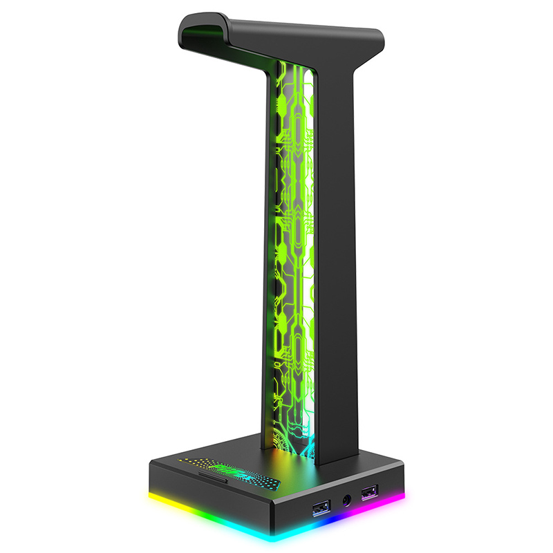 RGB Gaming Headphone Stand Dua - Gaming Headset Rgb ulasan dan harga