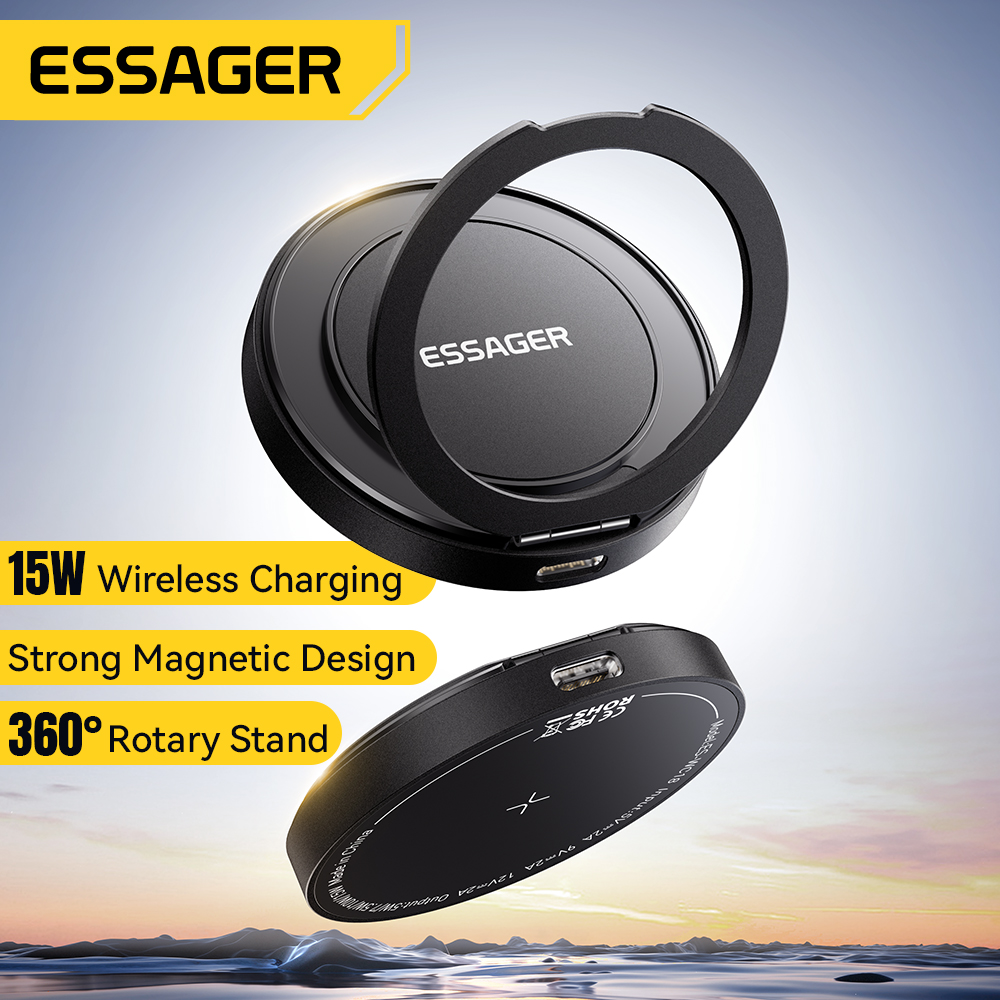 Essager Magnetic Wireless Char - Usb C Earphone ulasan dan harga