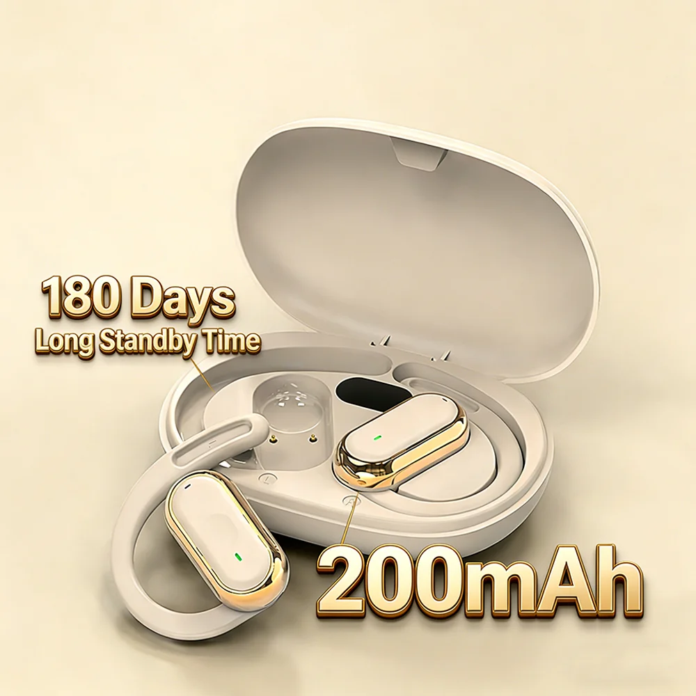 KEBIDUMEI Open-Ear Bluetooth 5 - Sports Earphone Hook ulasan dan harga