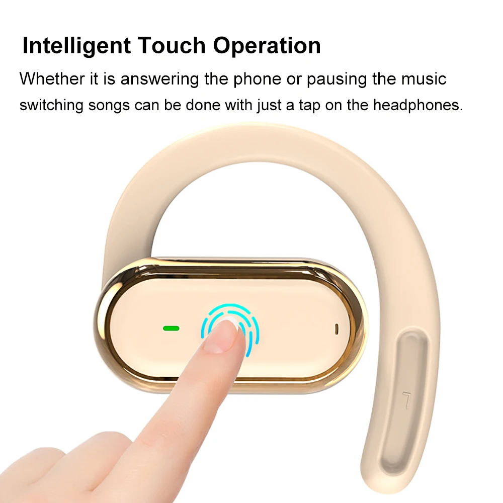 KEBIDUMEI Open-Ear Bluetooth 5 - Sports Earphone Hook ulasan dan harga
