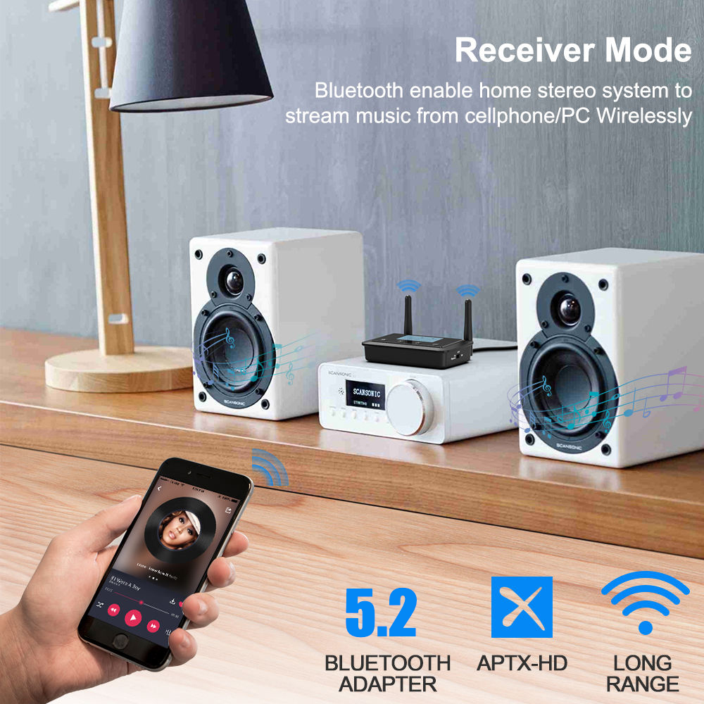 1Mii B03+ Home Theater Long Ra - Bluetooth Adapter Receiver ulasan dan harga