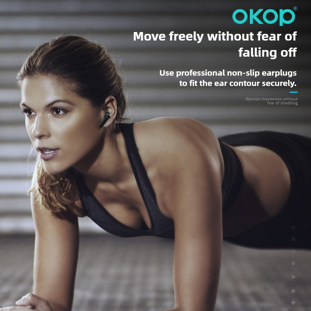 OKOP AI Headset,Wireless Bluet - Usb C Earphone ulasan dan harga