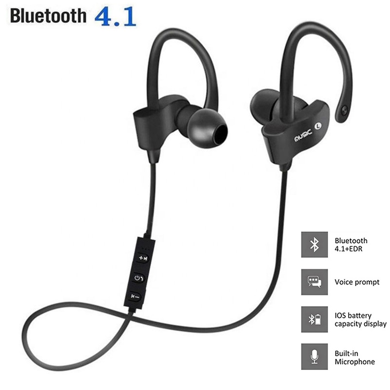 Sports Wireless Bluetooth Head - Sports Earphone Hook ulasan dan harga