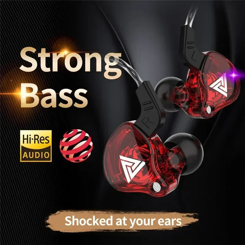 Original QKZ AK6 Copper Driver - Audiophile Headphone Wired ulasan dan harga