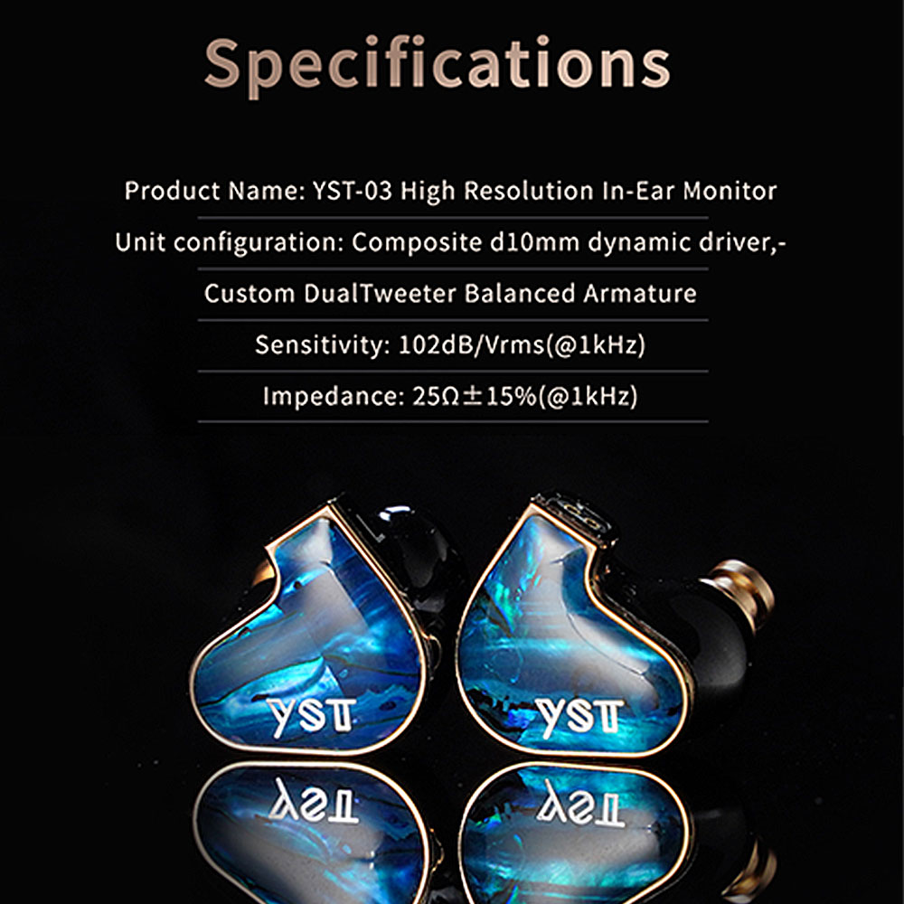 Clearance YST03 JIAO In Ear Ea - In Ear Monitor Iem ulasan dan harga