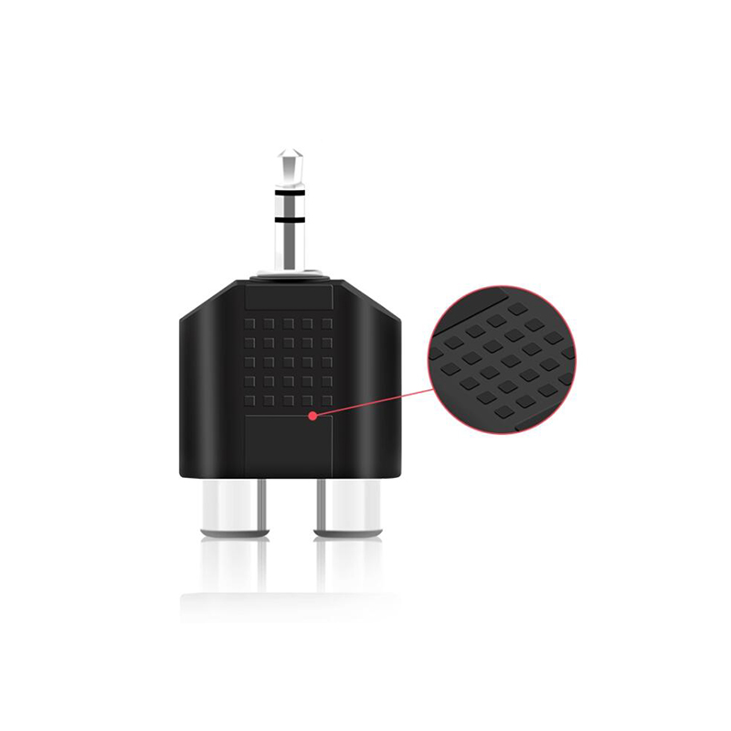 1/2/4pcs 3.5 mm Jack Stereo AU - Earphone Splitter Jack ulasan dan harga