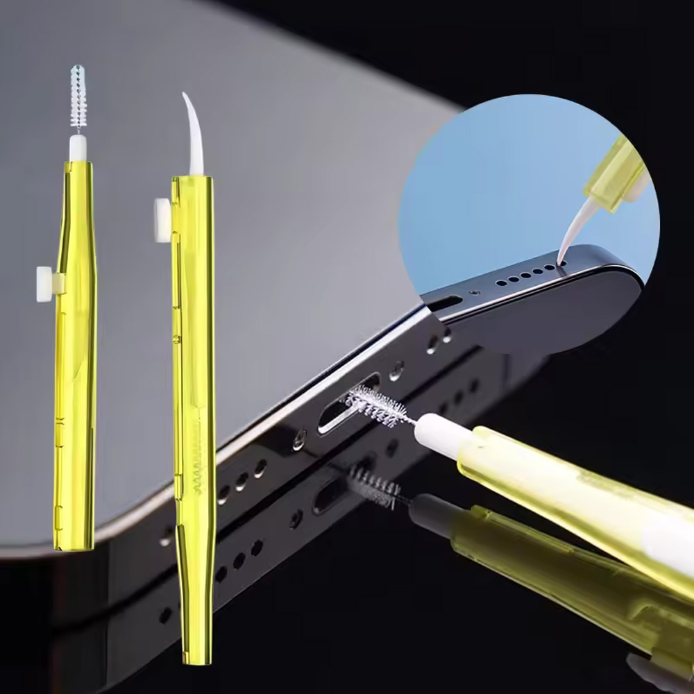 2-in-1 Retractable Phone Clean - Earbuds Charging Case ulasan dan harga