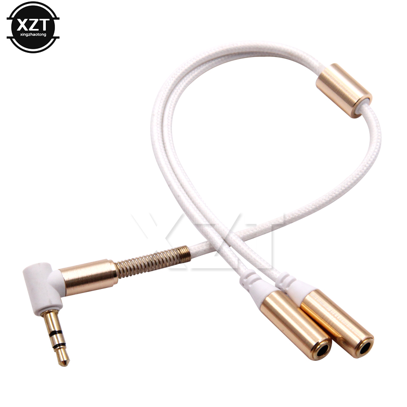 3.5mm 1 To 2 Audio Aux Y Split - Earphone Splitter Jack ulasan dan harga