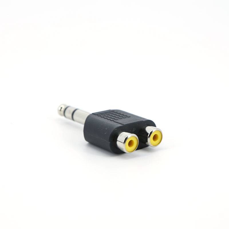 6.35mm 6.5 Audio Mono Stereo 1 - Audio Splitter Y ulasan dan harga