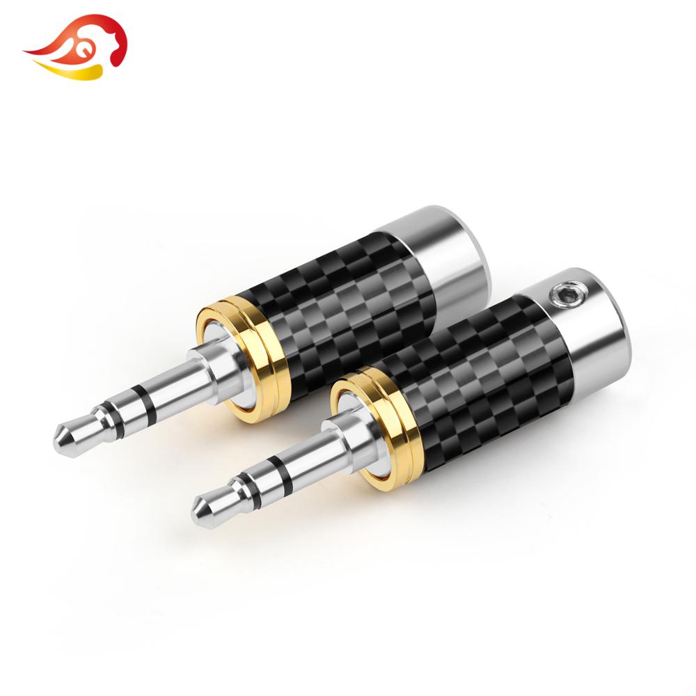 QYFANG 3.5mm 3 Pole Stereo Met - Audiophile Headphone Wired ulasan dan harga