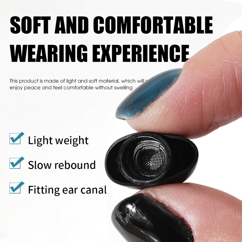 Silicone Ear Tips Earplug with - Silicone Ear Tip Replacement ulasan dan harga