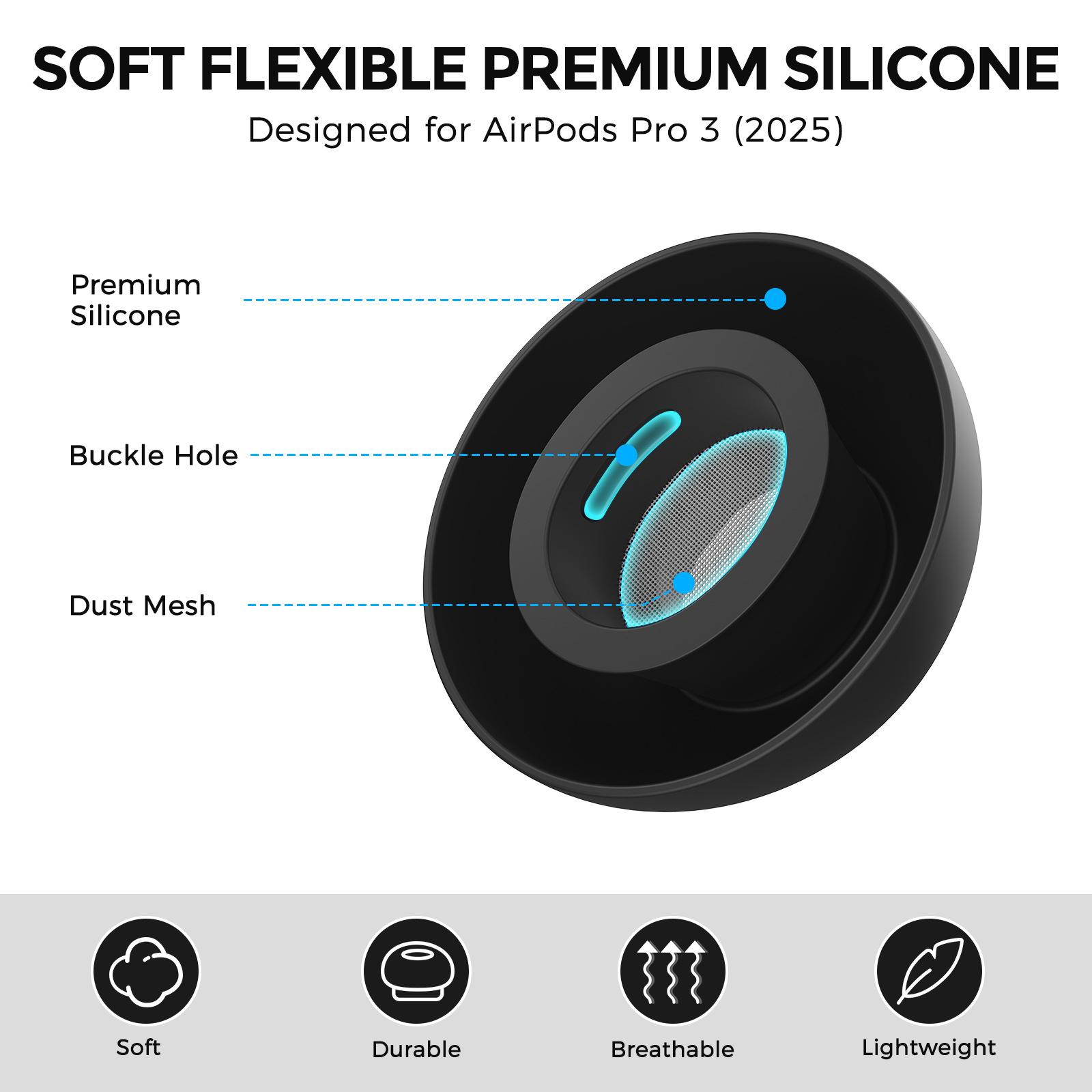 For AirPods Pro 3 XDcase 4 Pai - Silicone Ear Tip Replacement ulasan dan harga