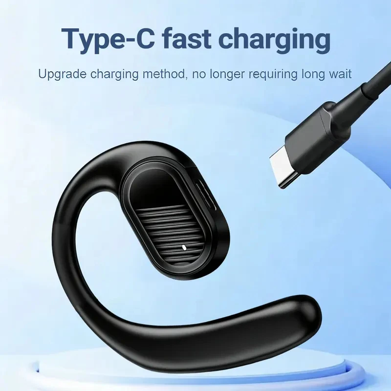 Bluetooth 5.4 Open Wireless Ea - Bluetooth Headset On Ear ulasan dan harga
