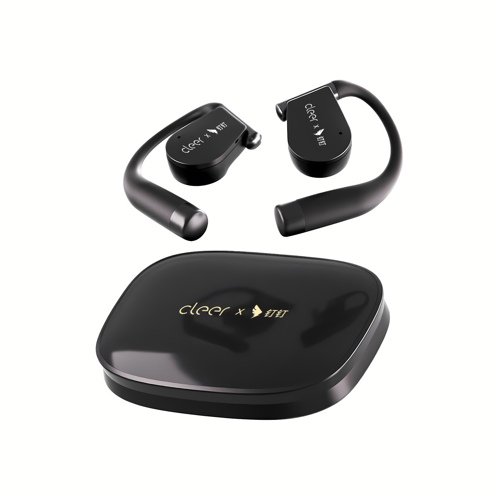 DingTalk H1 AI Earbuds, Open-E - Earbuds Charging Case ulasan dan harga
