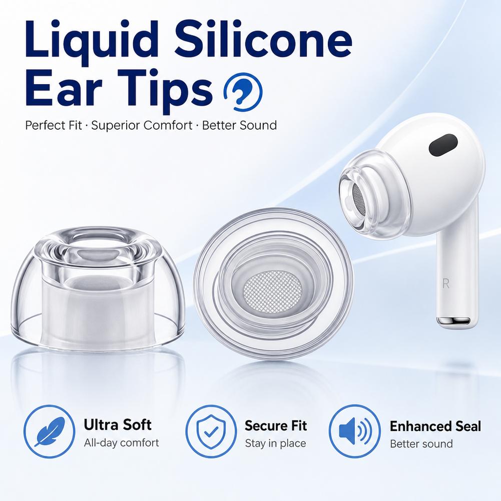 Silicone Ear Tips for AirPods  - Silicone Ear Tip Replacement ulasan dan harga