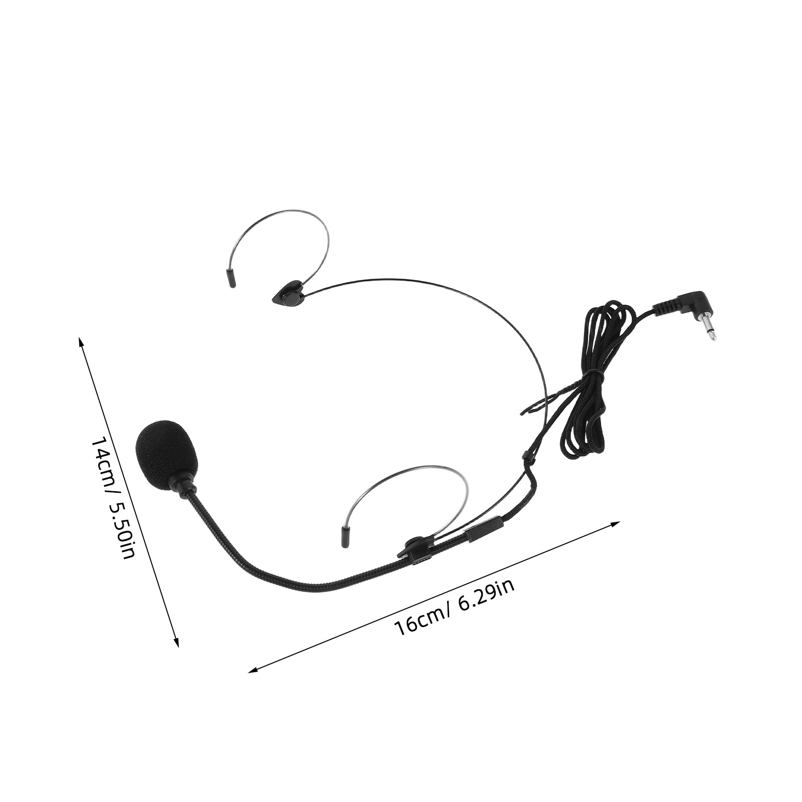 Wired Headset Microphone Small - Wired Earphone Mic ulasan dan harga