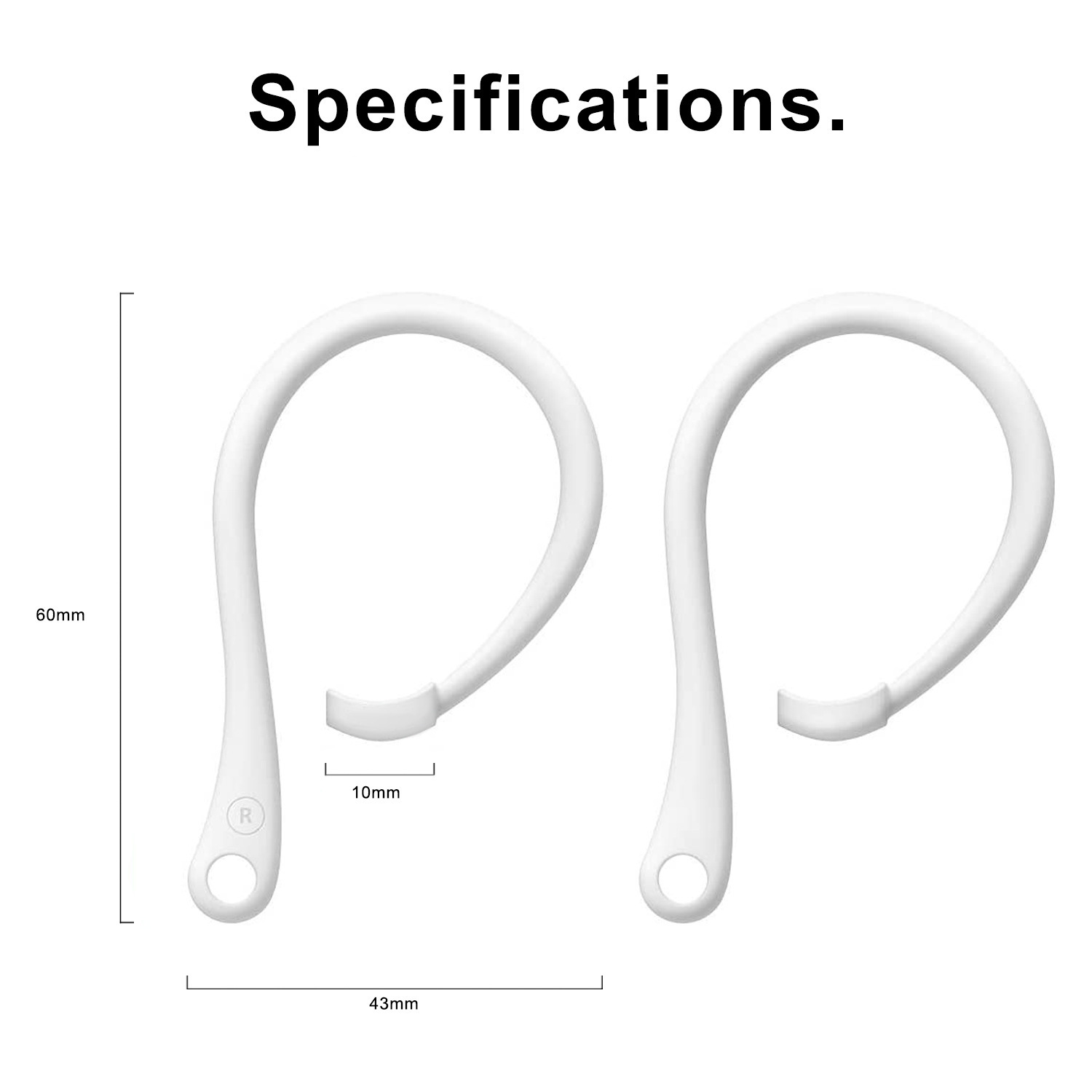 1 Pairs Anti-lost Earhooks For - Sports Earphone Hook ulasan dan harga